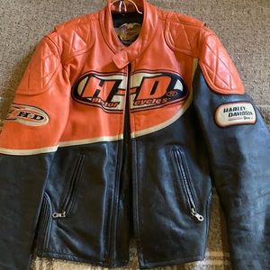 Women’s Harley Davidson leather biking jacket